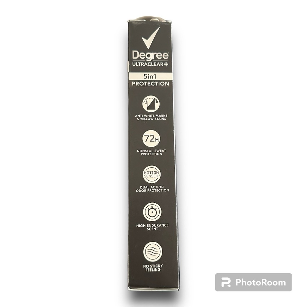 NEW Pack Degree Men Ultra Clear Solid Antiperspirant Deodorant 2.7oz 5 pack! - Picture 3 of 3